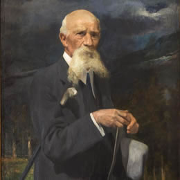 Luigi Brignoli, Ritratto di Felice Lussana