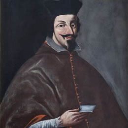 Pittore bergamasco, Ritratto del vescovo Giovanni Barozzi